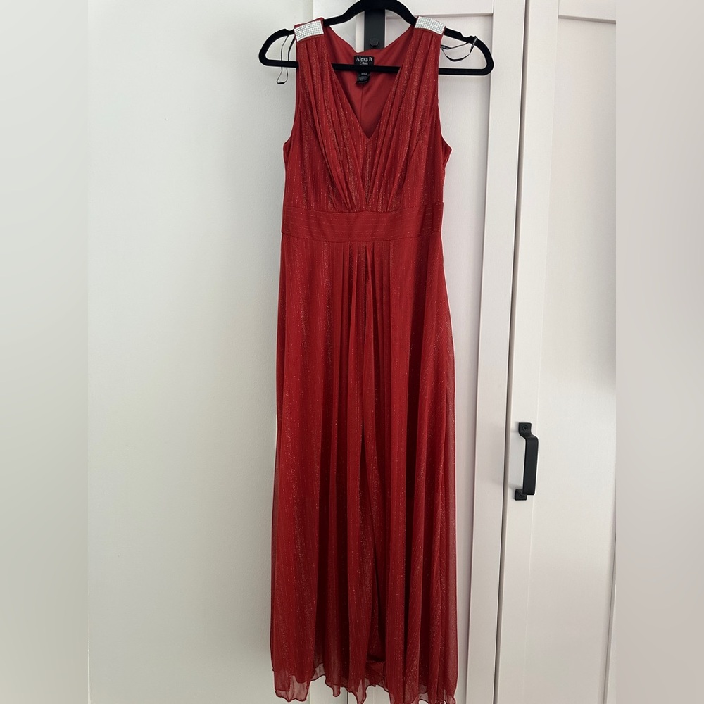 Chic Red Maxi Dress
